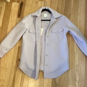Joie lavender shacket